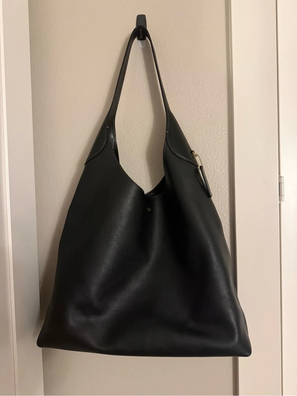Coach Brooklyn Shoulder Bag 39 - Black Leather